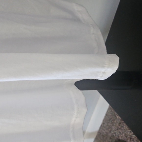 Gildan Lightweight White Tee with Red and Yellow KC Chiefs Graphics - Picture 7 of 11